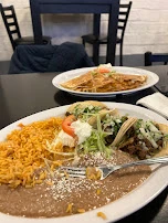 Steak Taco Plate and Chicken Quesadilla